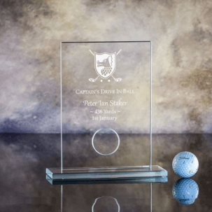 Golf ball scorecard plaque